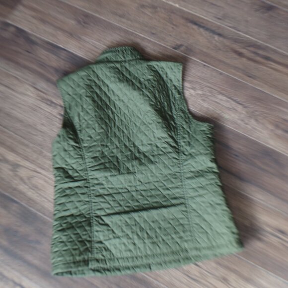 Vintage Dark Green Denver Hayes Women's Vest - Picture 3 of 3